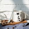 Simple Couple Ceramic Mug Japanese Zakka Coffee Cup Fashionable Milk Water Cup