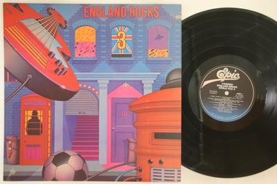 LP-skiva OLIKA - England Rocks Anglo File 3 PE37426 EPIC 1981 Amerikansk Rock Begagnad