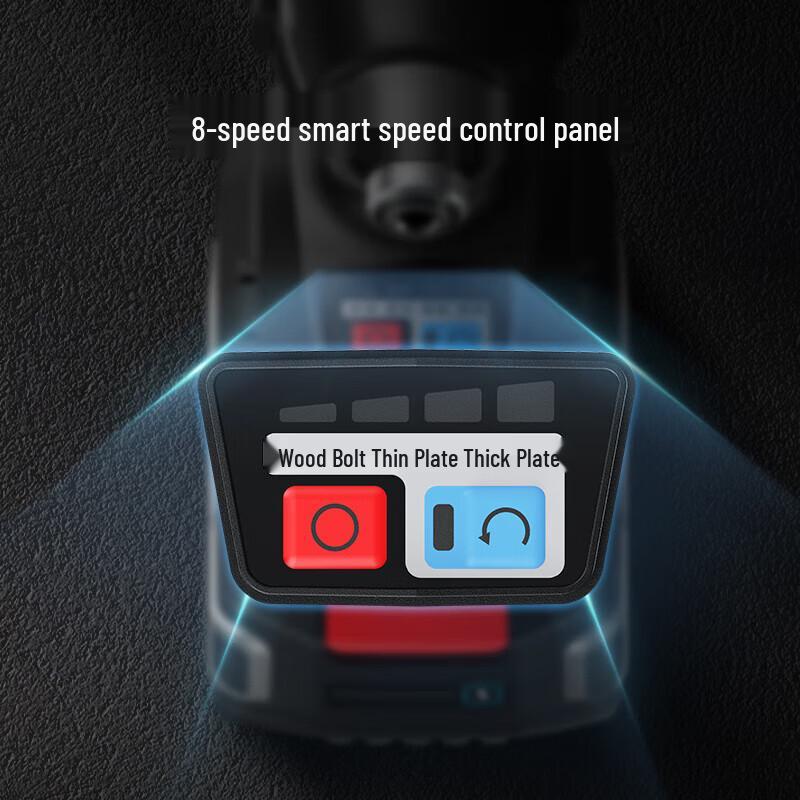 Deli 20V Cordless Brushless Impact Driver Drill CN plug (adapter included)