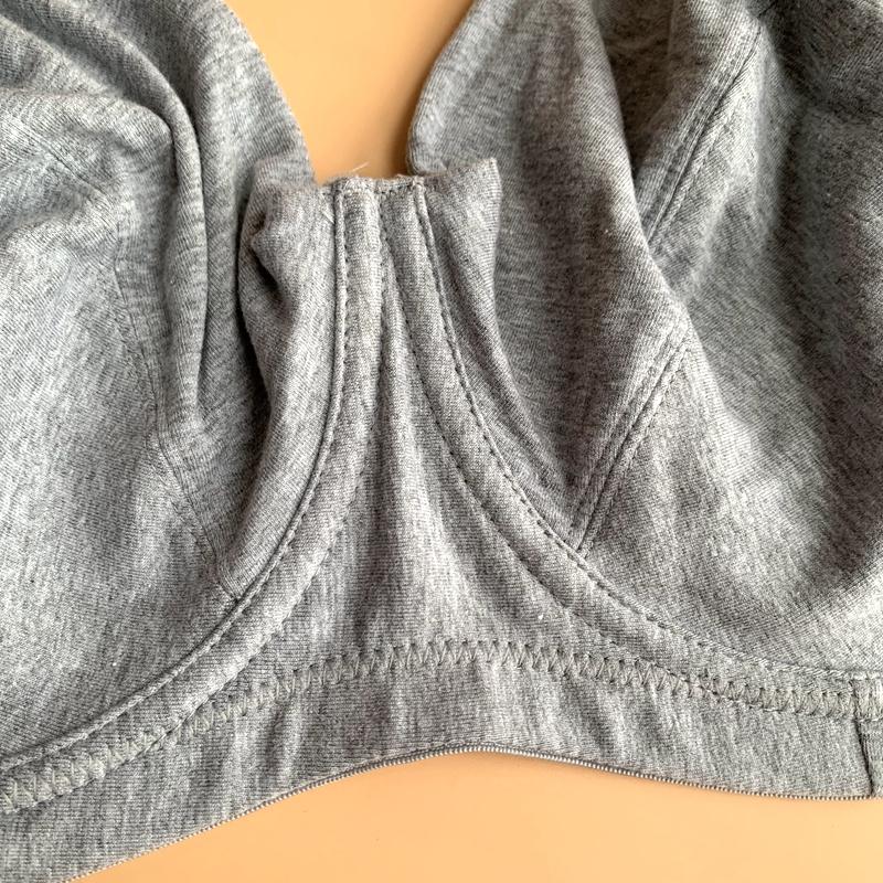 Ultra-thin Fine Cotton High-quality Wide Shoulder Straps Steel Ring Plus Size Bra European and American Printed Underwear