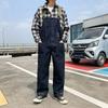 Retro Casual Overalls Men's Loose Casual Trend Spring and Autumn Men's Casual Trousers Tide Brand Wide-leg Pants Men