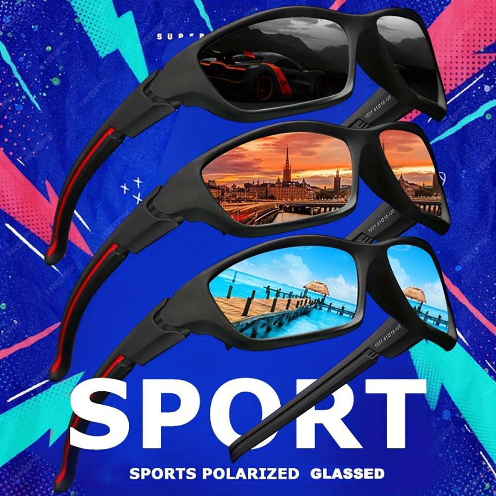 1/2pcs Advanced Cool Fantasy Surround Glasses for Men Women Outdoor Sports Cycling Fishing Hiking Golf