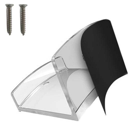 

Ковбойская шляпа Настенный крючок Клейкое винтовое крепление Прочный акриловый многофункциональный широкий край