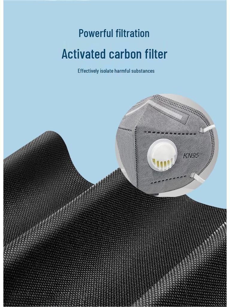 Formaldehydresistent KN95 Svetsmask med Andningsventil - Industriellt Dammskydd