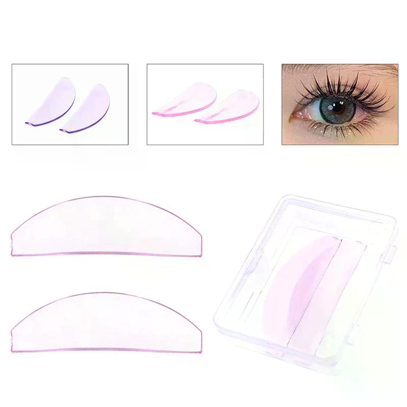 Silikon Kirpik Perma Pedleri 3D Kirpik Çubukları Kalkan Kaldırma Kirpik Kıvırıcı Aksesuarları Aplikatör Makyaj Aracı Kirpik Aksesuarları