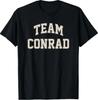 Team Conrad Cute Rivalry Graphic Coastal Style T-Shirt