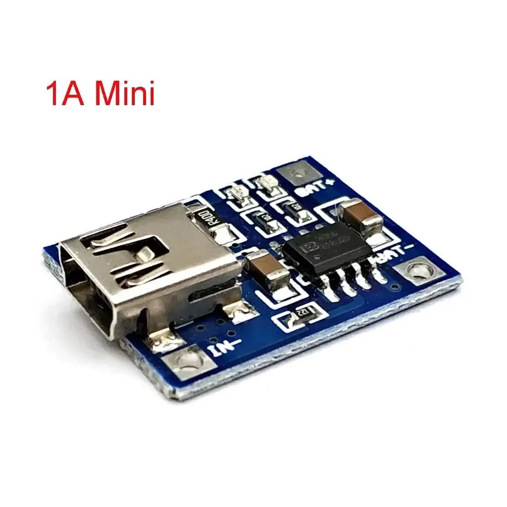 5V 1A Micro USB 18650 Type-c Lithium Battery Charging Board Charger Module+Protection Dual Functions TP4056 18650