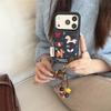 Denim Blue Wings Embroidery Horse Case for iPhone 17/16 Pro Max/15/14 - Women's Autumn/Winter Edition