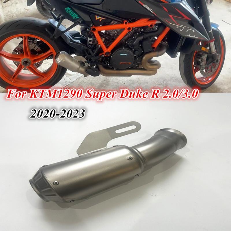 For KTM1290 Super Duke R 3.0 KTM 1290 2020-2023 Exhaust Systems Escape moto Muffler Stainless Steel GP exhaust pipe