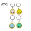 Calming Tactile Keychain Stress Relief Keychain with Steamed Bun Pendant Fidget Clicker Commute Feedback