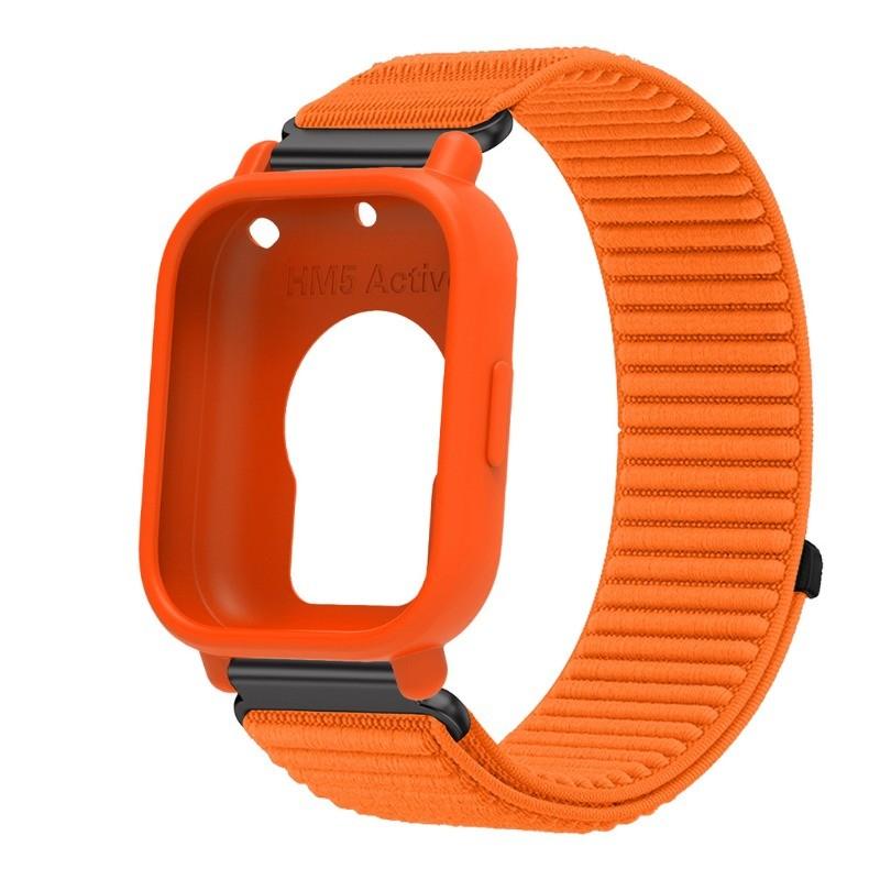 Nylonowy pasek sportowy + etui TPU do Xiaomi Redmi Watch 5 Lite / 5 Active Miękki pasek na nadgarstek Osłona obudowy Akcesoria zamienne