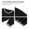 VUUG Men's Color-Block Crew Neck Knit Sweater