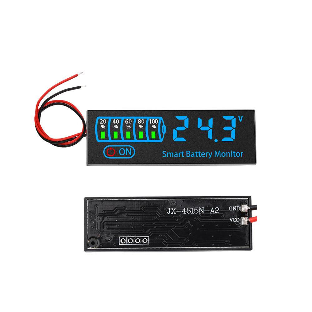 3S-14S DC7-55V Battery Level Indicator 12V 24V 36V 48V 18650 Lipo Lithium Battery Capacity Board Voltage Battery Charging Tester