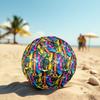 Mighty Morphin Power Rangers Print Size 5 Soccer Ball, Standard Match Football for Sports Game and Team Practice, Ideal Gift for Soccer Fans