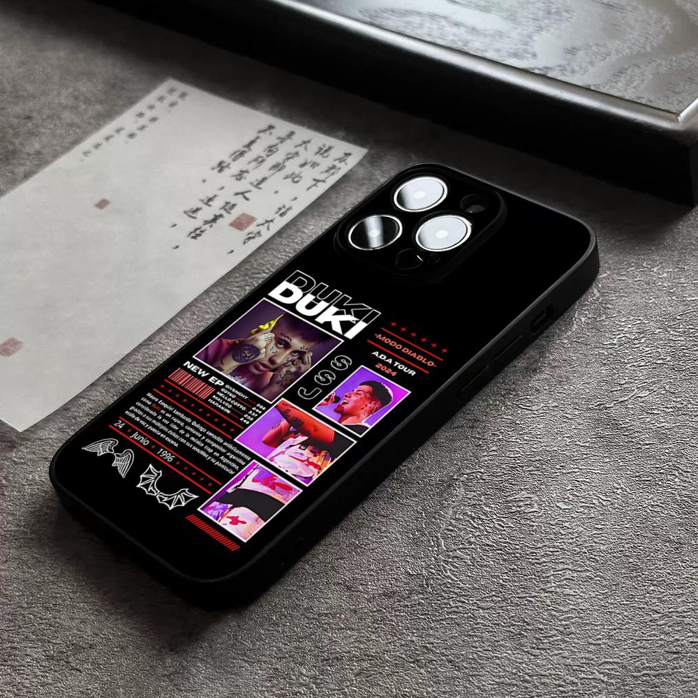 Duki Rapper Antes De Ameri Phone Case For 14 Pro Max For Apple Iphone 16 15 Po Max 12 Mini 11 13 Pro Xr X Xs 8 7 Plus Back Cover