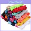 Popular No-wax Polyester Cotton Flat Shoelaces For Athletic And Everyday Shoes