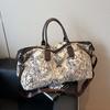 New Large-capacity Printed Travel Bag Casual Fashion Shoulder Messenger Bag Business Travel Fitness Handbag