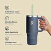 Stainless Steel Kids Tumbler with Straw, 24oz (709ml), Dahlia Design, Insulated Water Bottle (Official Japanese Product)