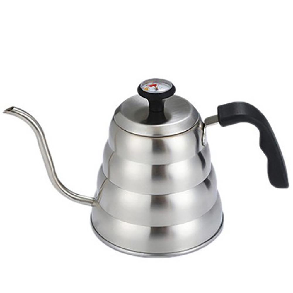 1L  Capacity Coffee Kettle Stainless Steel Gooseneck Pot NEW Drip Kettle  Coffee Brewing