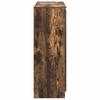 Sideboard with Drawers Smoked Oak 100.5 x 35 x 98.5 cm