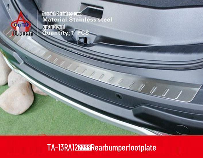 

Защитная накладка заднего бампера Toyota RAV4 (2013-2015) Защита багажника