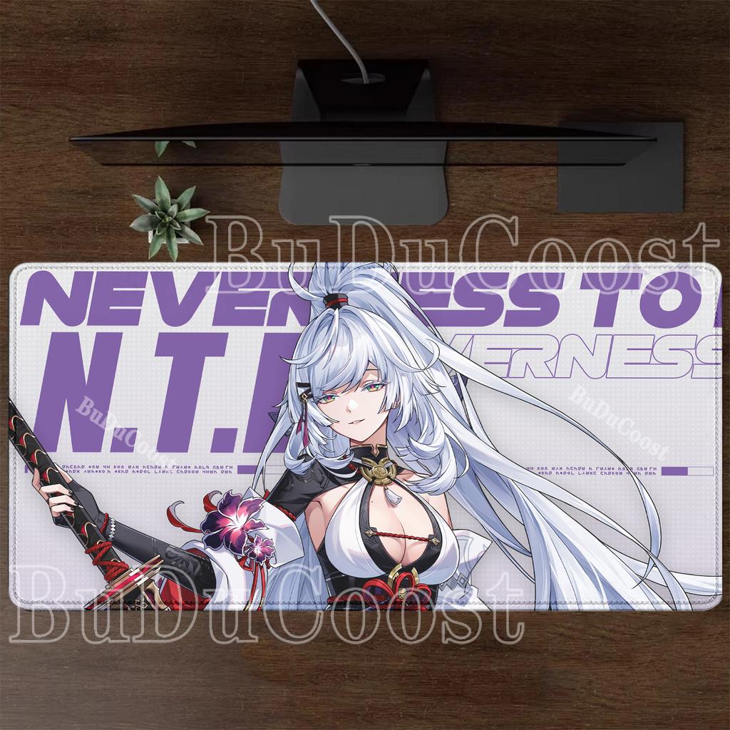 New Zankou Gaming NTE Neverness To Everness Anime Girl Mouse Pad Non-Slip Offices Accessories Mousepad HD Printing XXL Desk Mat