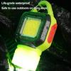 Multi-functional Keychain Light USB Rechargeable Flashlight Portable Outdoor Emergency Light Waterproof Hand Flashlight