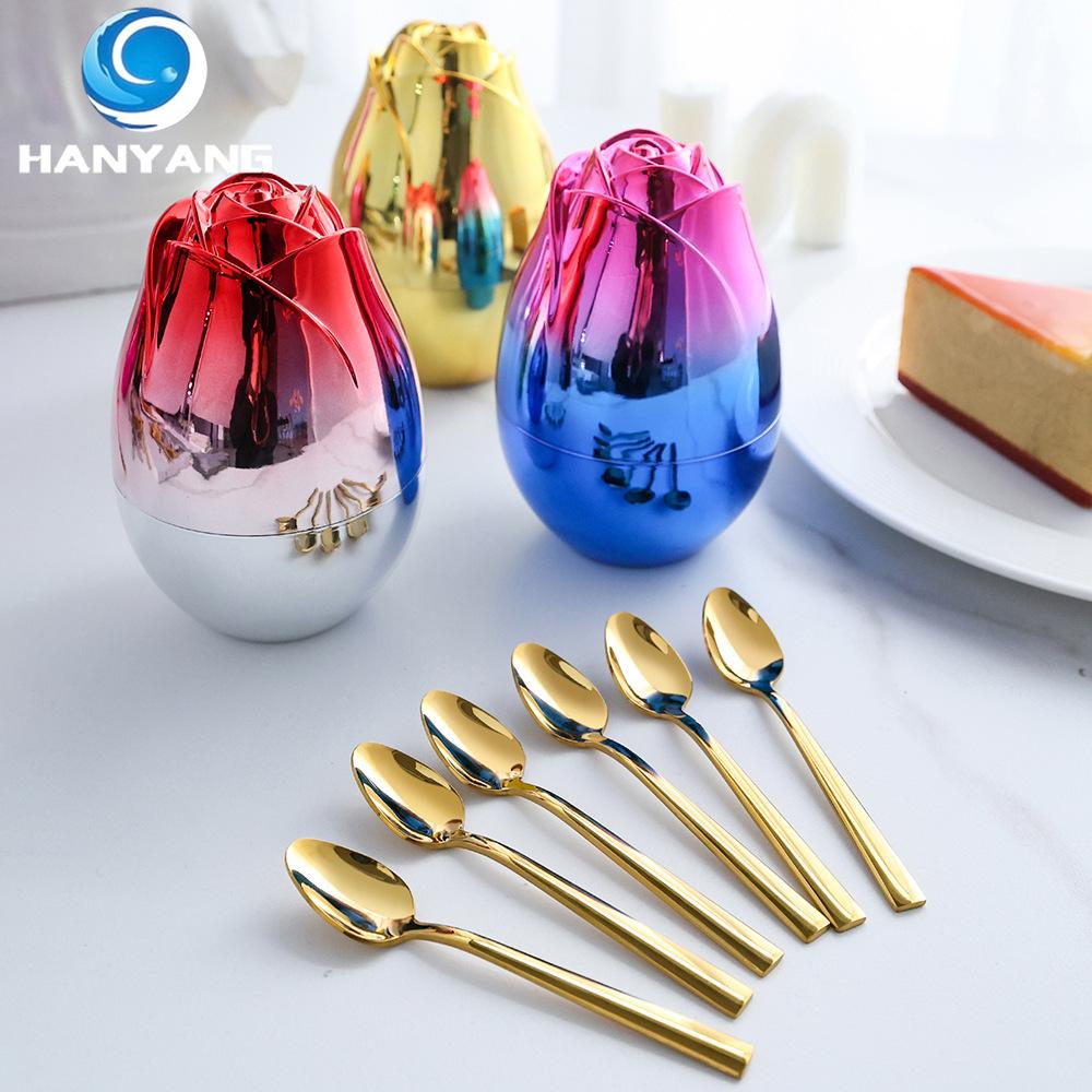 

HANYANG Посуда для дома и кухни, столовой и бара, нож, вилка, ложка из нержавеющей стали, набор столовых приборов