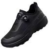 Men's shoes new rotating button men's casual shoes black commuter shoes platform outdoor sports shoes men