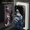 Black Butler Cool Anime Hot Phone Case For Xiaomi Redmi 14C 13C 12C Note14 13 12 11 10 Pro Plus S Soft Black Phone Cover