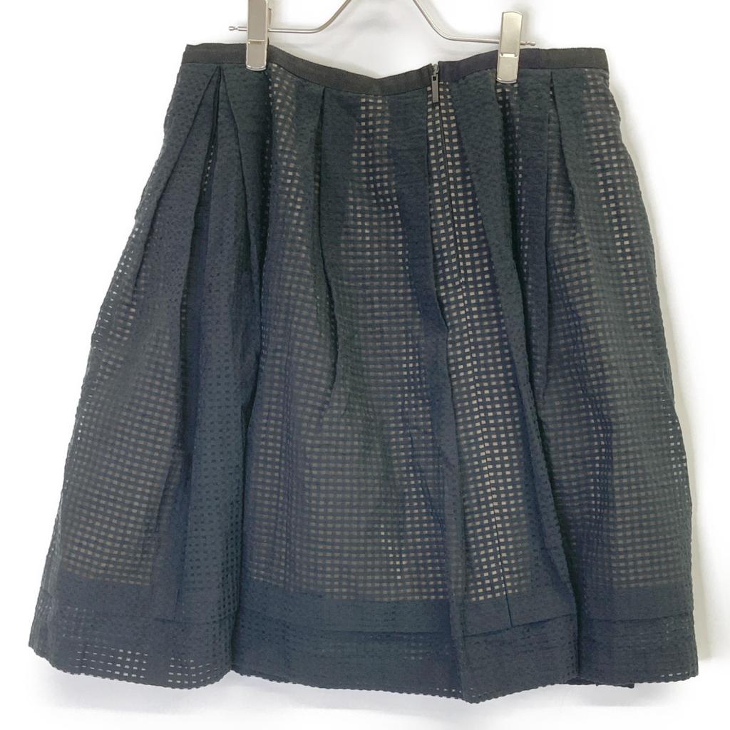 DAISY LIN Black Washable Souffle Skirt 06625 skirt 42 blackUsed
