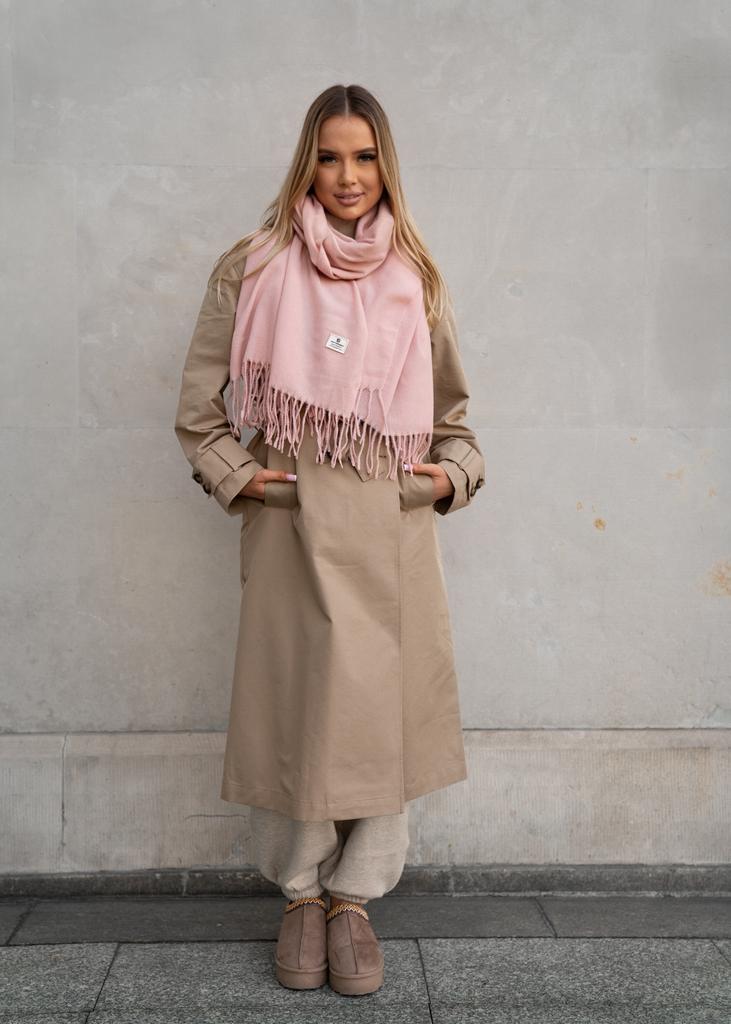 Scarf 180x70 PTN SP100C-5455 Pink