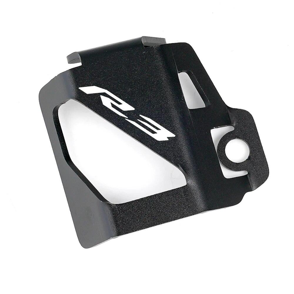 For Yamaha R3 YZF R3 YZFR3 2015 - Motorcycle Accessories Rear Brake Fluid Reservoir Guard Cover Protector
