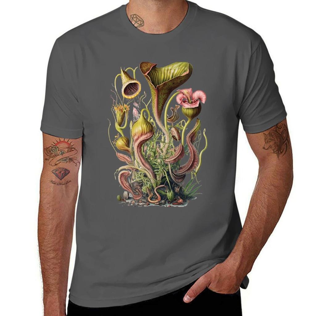 Fleischfressende Kannenpflanze T-Shirt Schnelltrocknend Leichtes Sport-T-Shirt