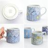 This Cute and Stable Trapezoidal Mug Features a Butterfly Design In Its Capacity Is Its Diameter Is and Its Height Is Enjoy Your Favorite Snacks