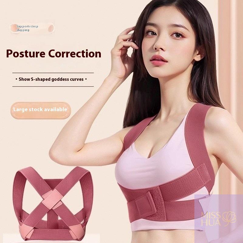 Adjustable Posture Corrector For Women Breathable Back Support Brace Comfortable Posture Enhancer