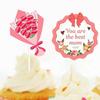 36pcs Love Bear Flower Happy Mother's Day Cake Toppers  Dessert Decor Supplies