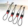 8PCS Reusable Fishing Rod Tie Elastic Rod Wrap Strap Durable Fishing Pole Strap  For Fly Rods