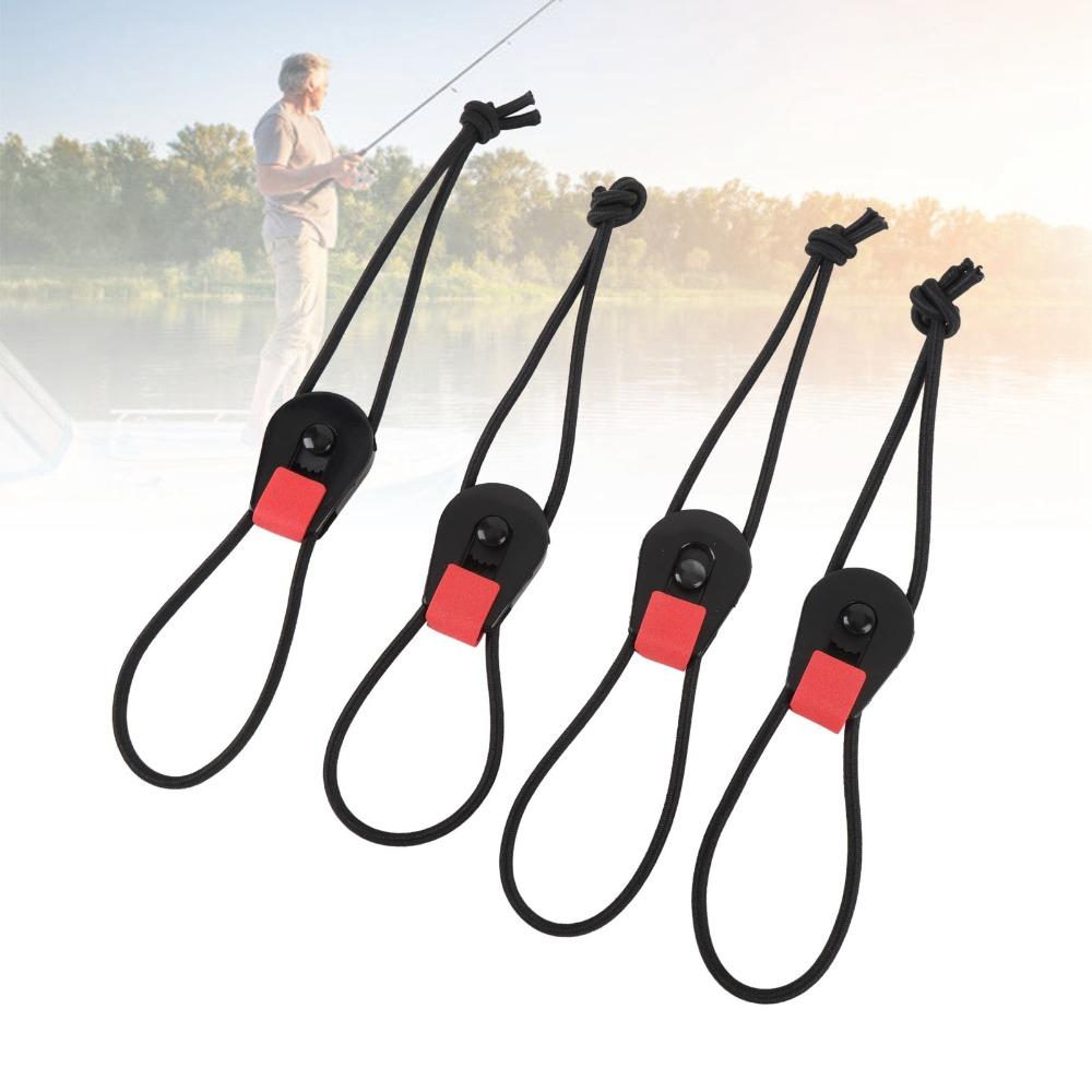 8PCS Reusable Fishing Rod Tie Elastic Rod Wrap Strap Durable Fishing Pole Strap  For Fly Rods