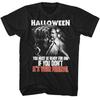Halloween Horror Movie You Must Be Ready Or It's Your Funeral Men's T Shirt