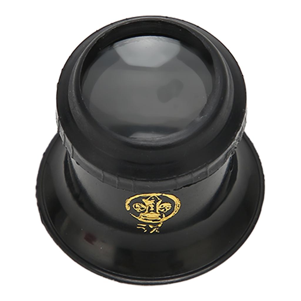 Watch Loupe 5x Magnifying Clear Reading Plastic Glass Compact Portable Watchmakers Repair Eye Loupe