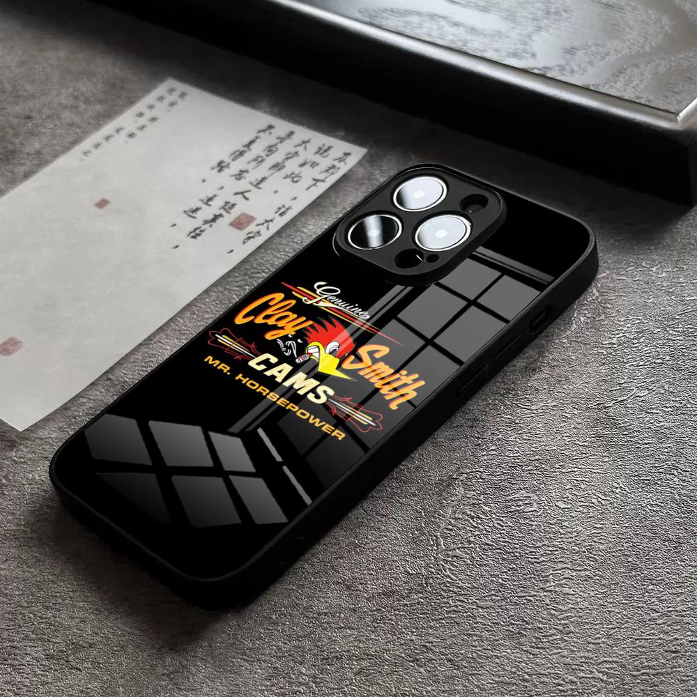 

Mr Horsepowers Phone Case For IPhone 16 Pro Max 15 Plus 14 Pro 12 11 13 Mini X XR XS Max 8 7 Plus SE Glass Cover iPhone11 ProMax