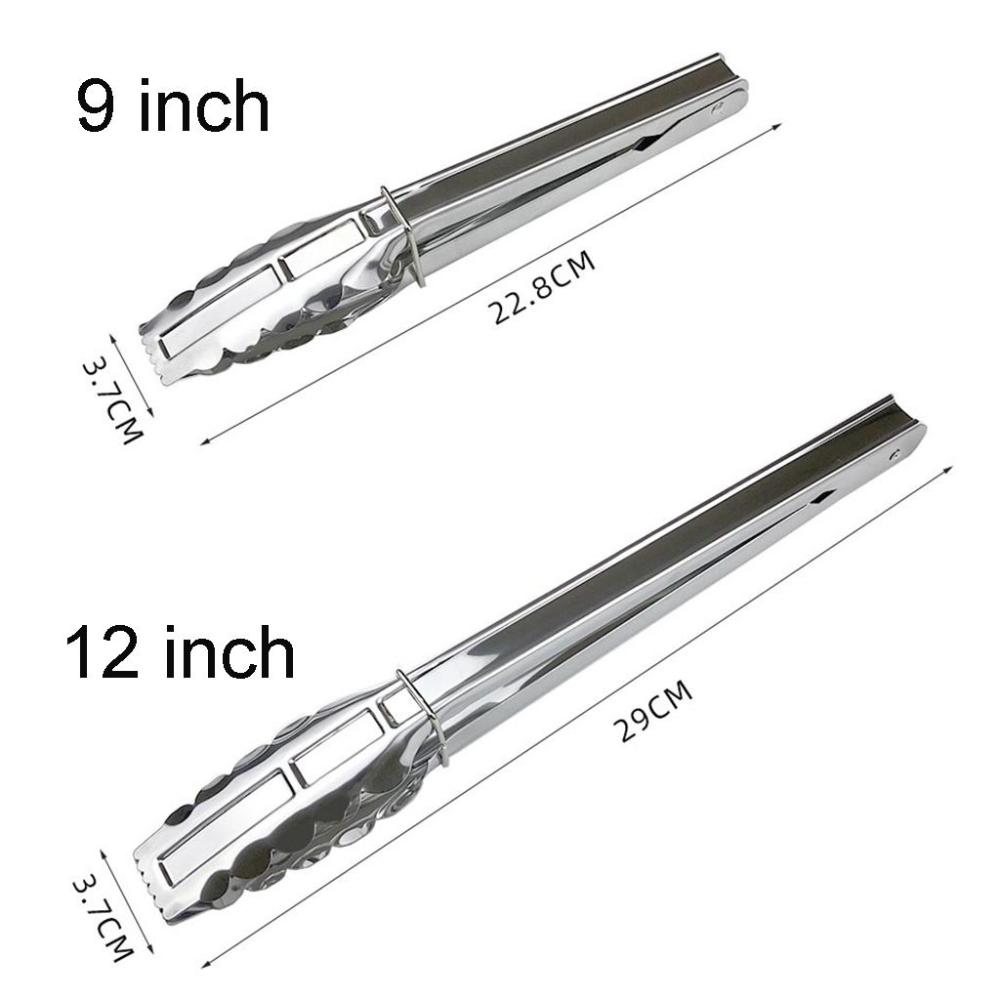 Handle For Barbecue,Buffet Food Clip Serving Tongs Bread Clip Kitchen Tongs Flat Head Clip