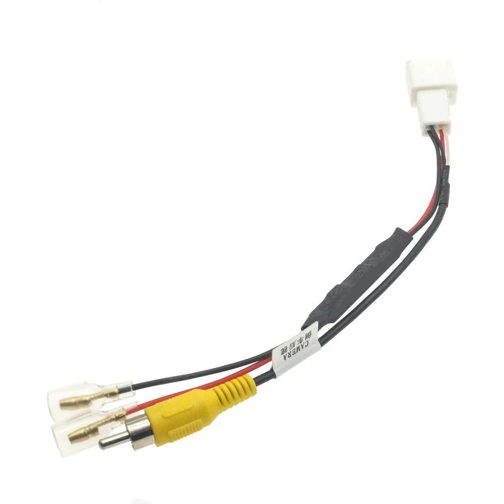 Car 4-pin Reverse Camera Output Video Wiring Cable For Toyota Original Factory