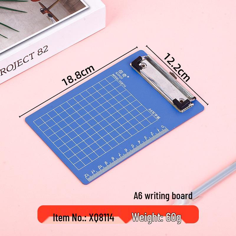 

Утолщенная пластиковая доска для письма с зажимом