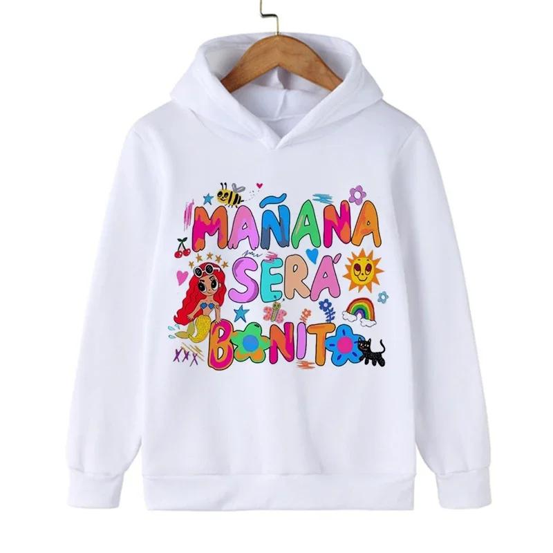 

New Fun Children s Hoodie Manana Sera Bonito Karol G Bichet Children s Sportswear Children s Clothing Hoodie Girls Top Sportswear 110