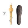 Natural Nine-Hole Unglazed Gourd Flute in C-flat, B-flat, D-flat, G-flat, and F-flat Keys for Adults
