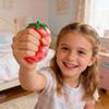 Soft Rubber Beads, Tomato-shaped Stress-relieving Toy For Children, Fruit-shaped  Ball.