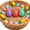 Empty Bunnies Shape Easter Eggs Fillable Plastic Bunnies Eggs for Easter Hunt,Themed Party,Basket Stuffers Toy Filling Treat