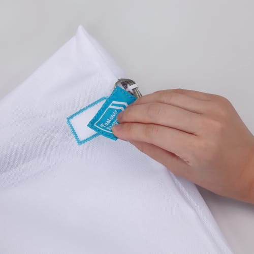 Towa Sangyo Laundry Net, White, 50 x 60 cm, Non-Zipper, Square, Large, 22363